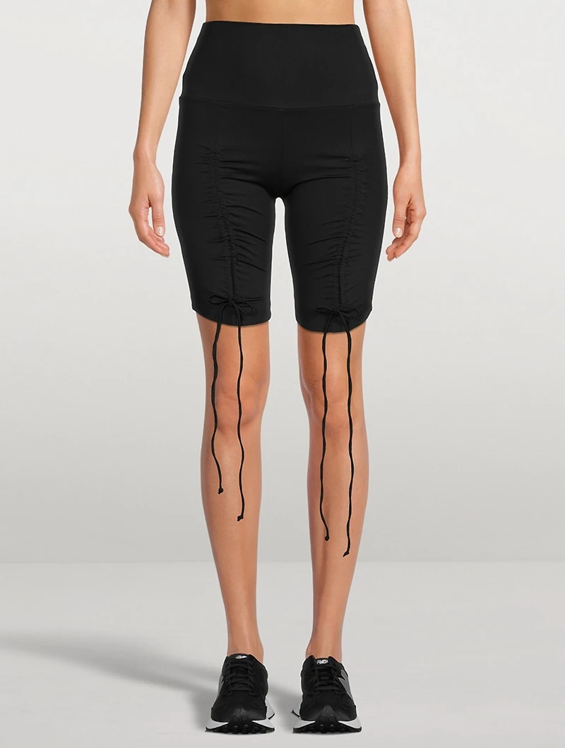 Stelle Drawstring Bike Shorts