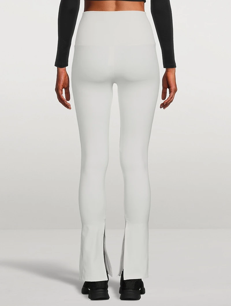 Arrow Split-Front Leggings