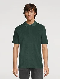 Towelling Polo Shirt