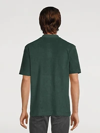 Towelling Polo Shirt