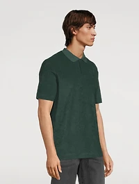 Towelling Polo Shirt