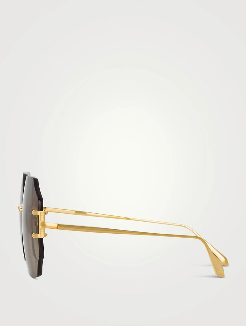 Lisette Geometric Sunglasses