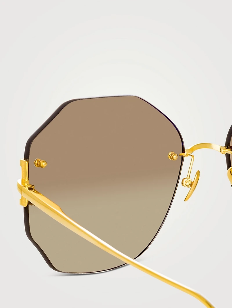 Lisette Geometric Sunglasses