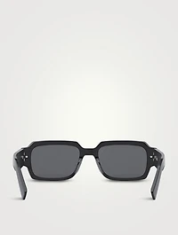 DiorBlackSuit XL S1I Rectangular Sunglasses
