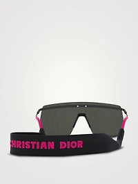 DiorMotion M1I Shield Sunglasses