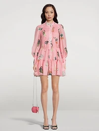 Cleo Smocked Mini Dress