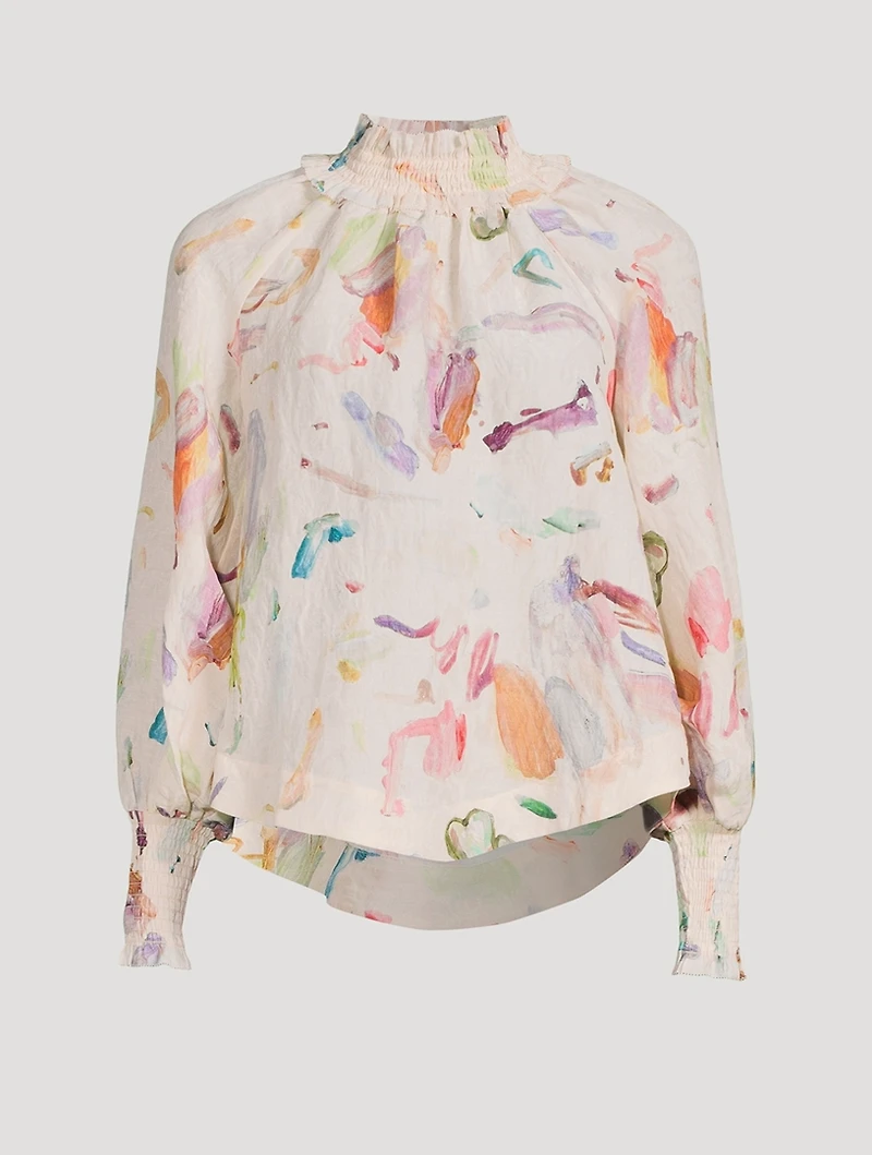 Annie Smocked Blouse