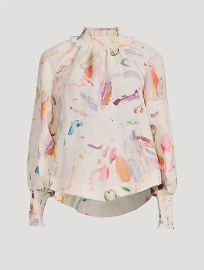 Annie Smocked Blouse