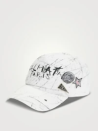Baseball Cap With Pins