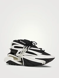 Unicorn Neoprene And Leather Sneakers