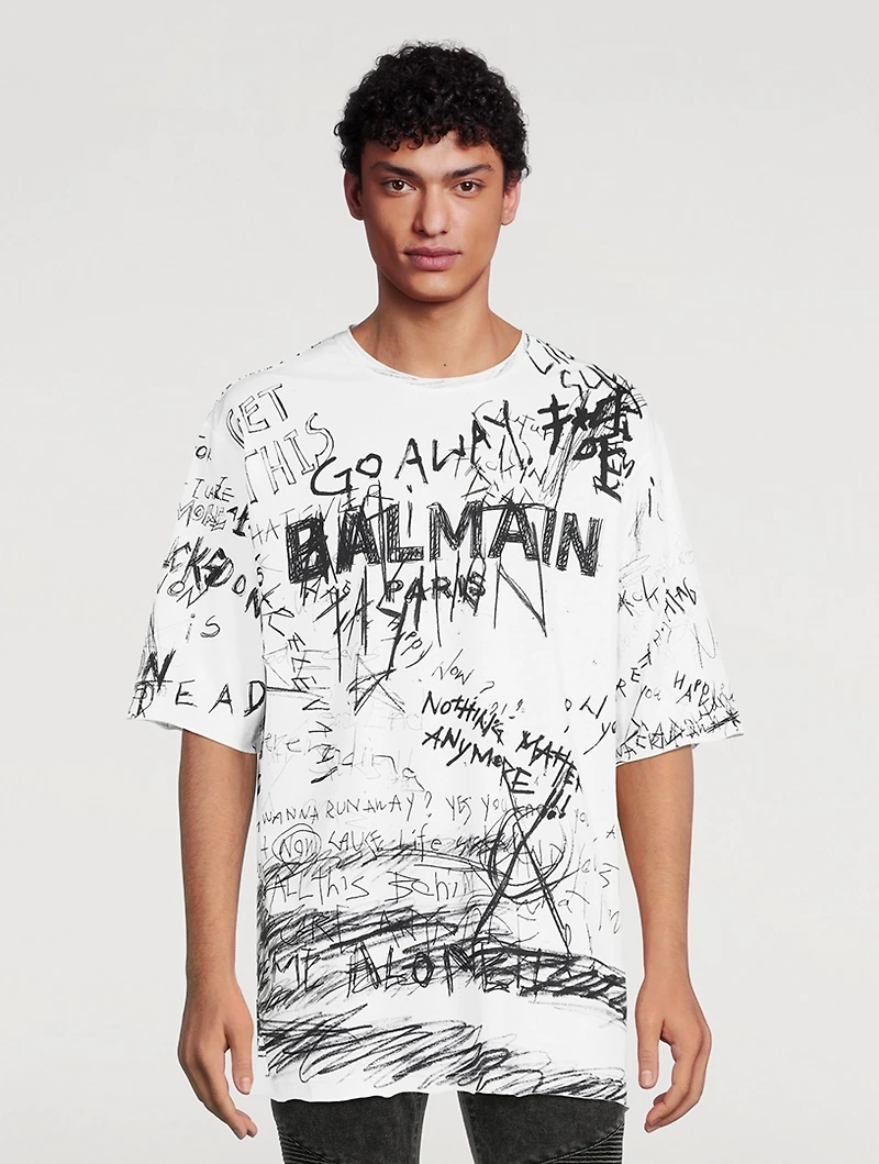 Go Away Cotton T-Shirt