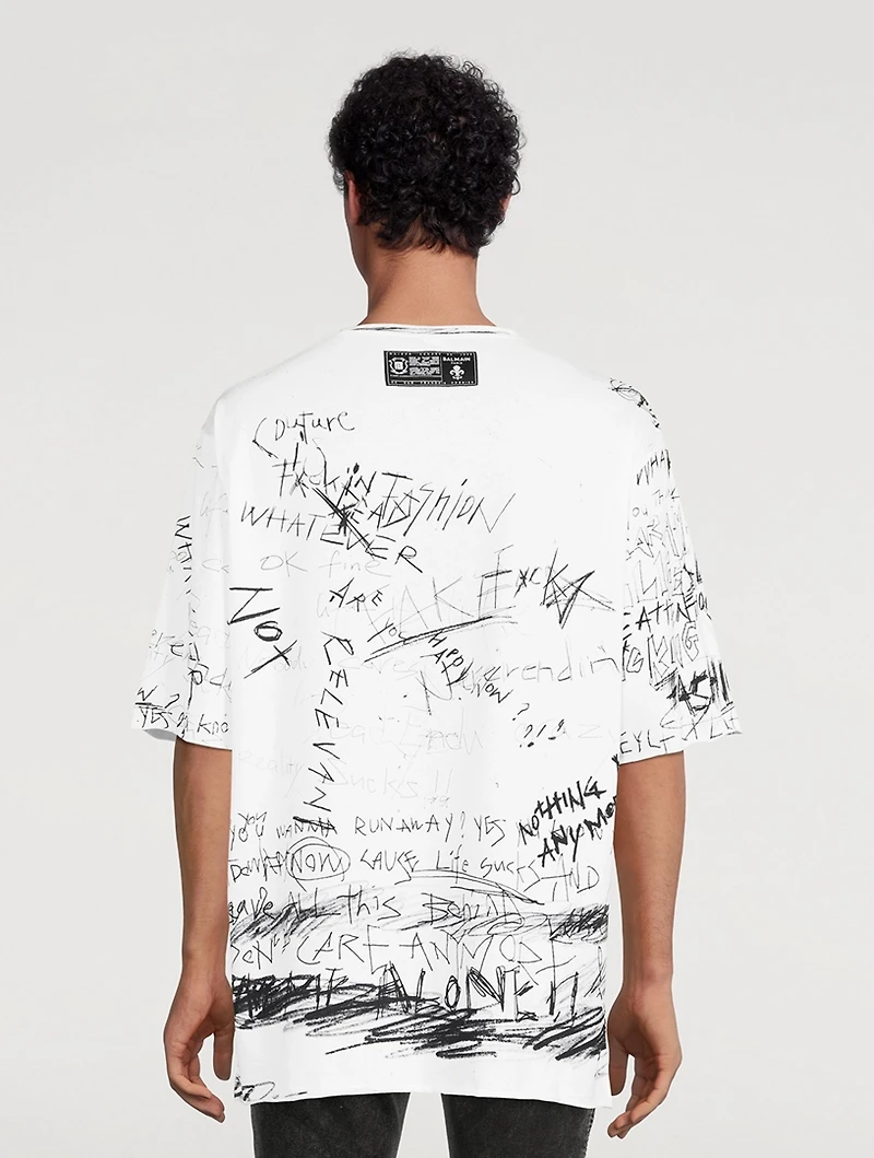 Go Away Cotton T-Shirt