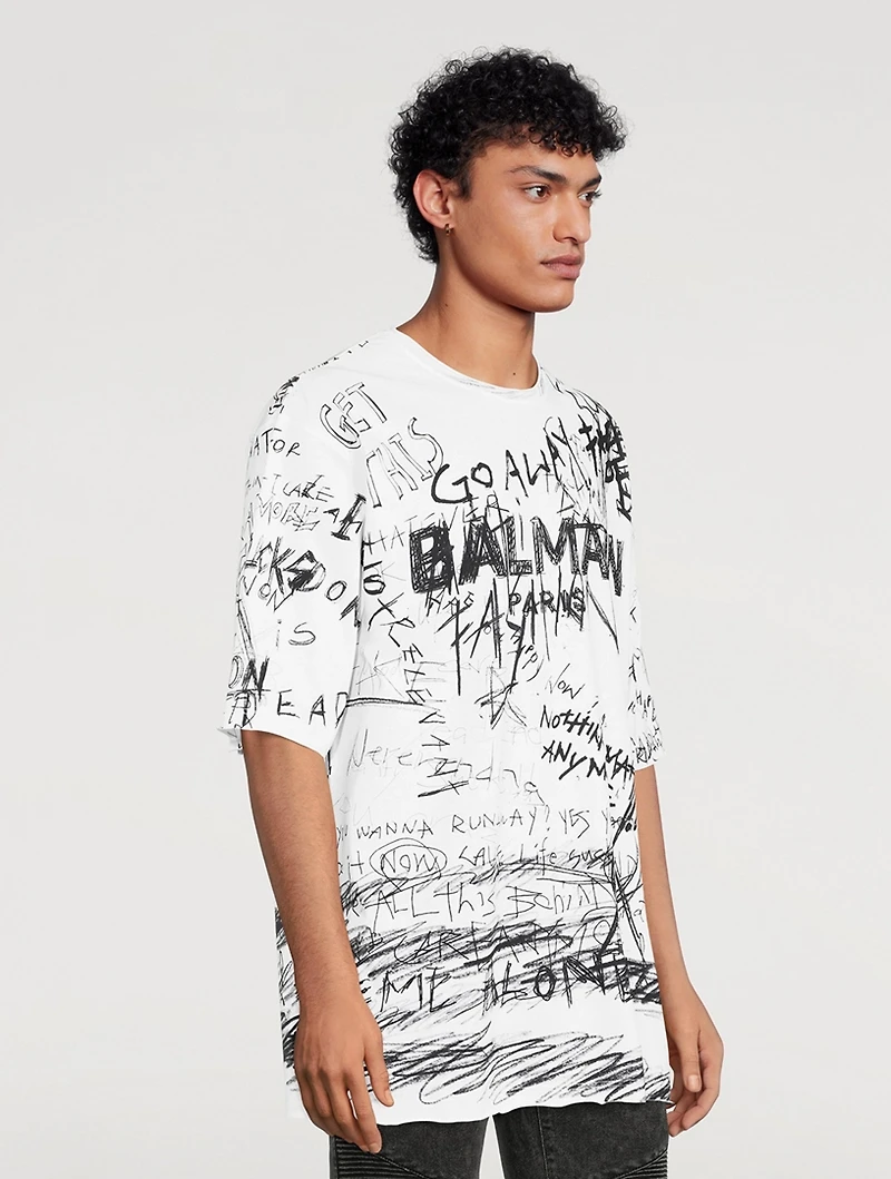 Go Away Cotton T-Shirt