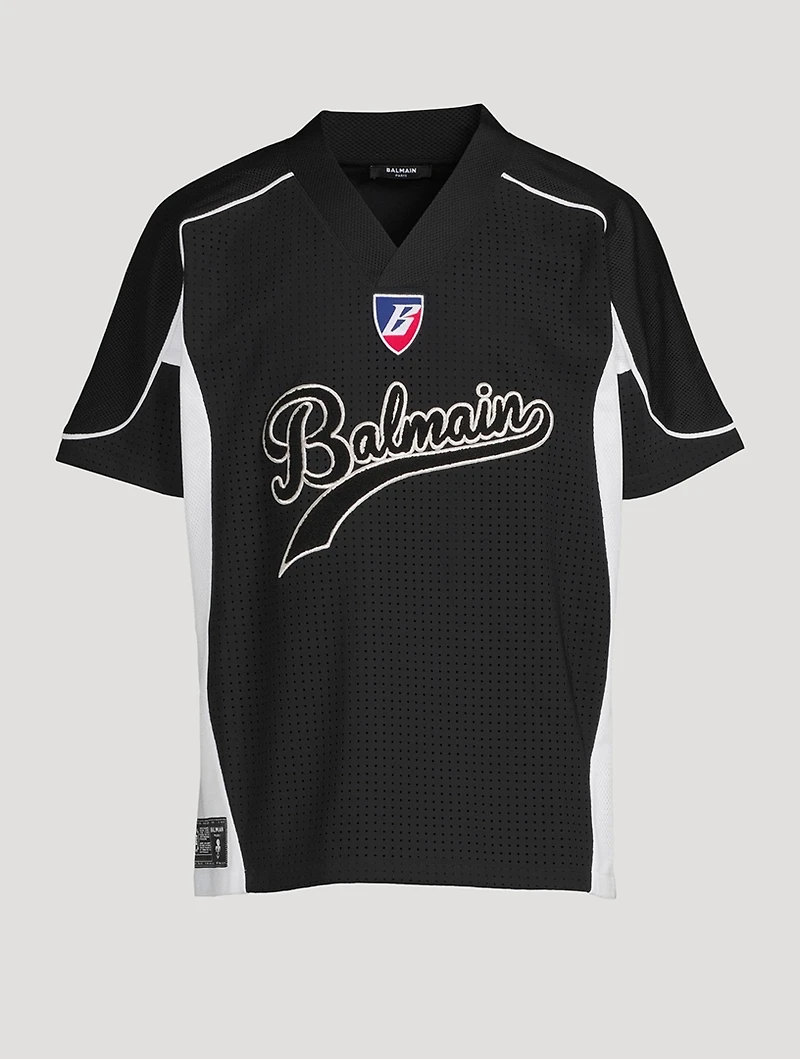 Mesh Oversized Hockey T-Shirt