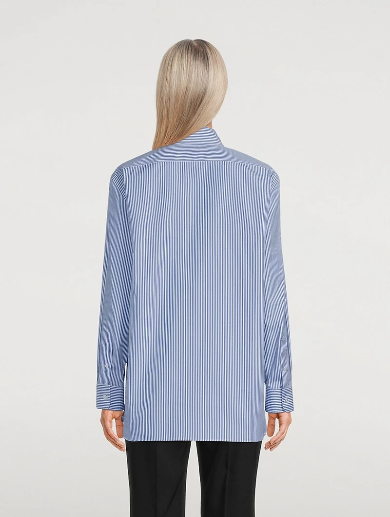 Sisilia Cotton Striped Shirt