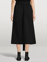 Benito Belted Midi Skirt