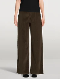 Eglitta Cotton And Cashmere Corduroy Pants