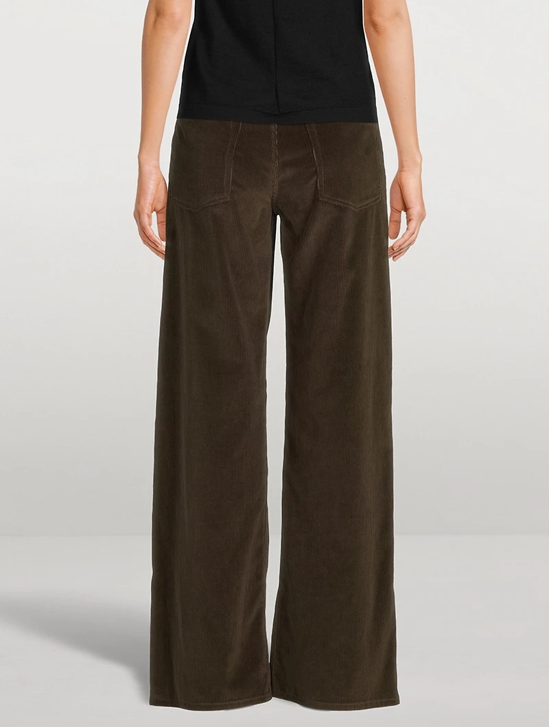 Eglitta Cotton And Cashmere Corduroy Pants