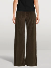 Eglitta Cotton And Cashmere Corduroy Pants