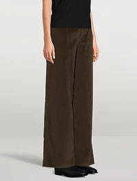 Eglitta Cotton And Cashmere Corduroy Pants