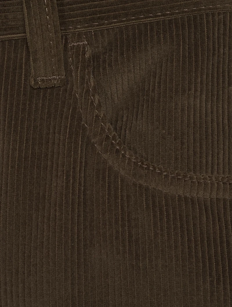Eglitta Cotton And Cashmere Corduroy Pants
