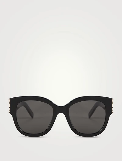 SL M95F YSL Monogram Cat Eye Sunglasses