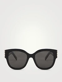 SL M95F YSL Monogram Cat Eye Sunglasses