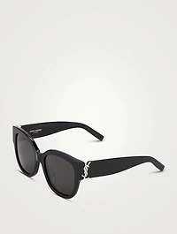 SL M95F YSL Monogram Cat Eye Sunglasses