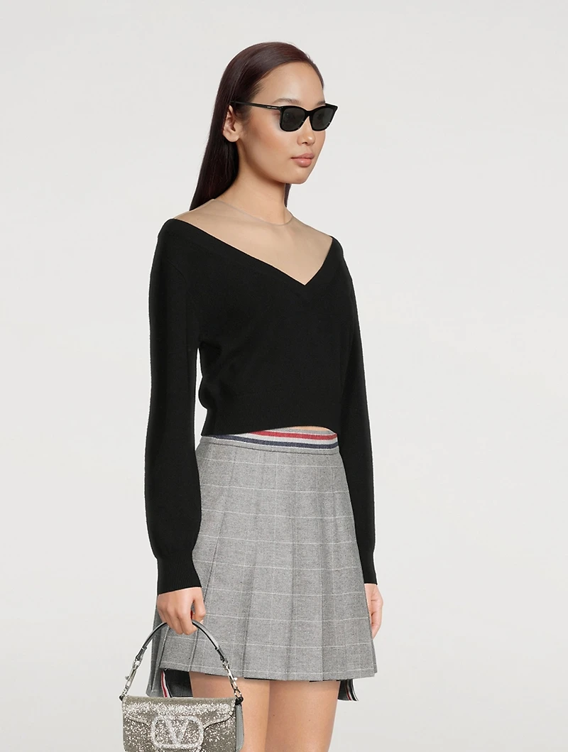 SL 502 Cat Eye Sunglasses