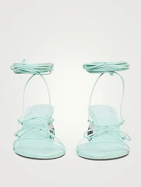 Su Ankle-Tie Leather Sandals