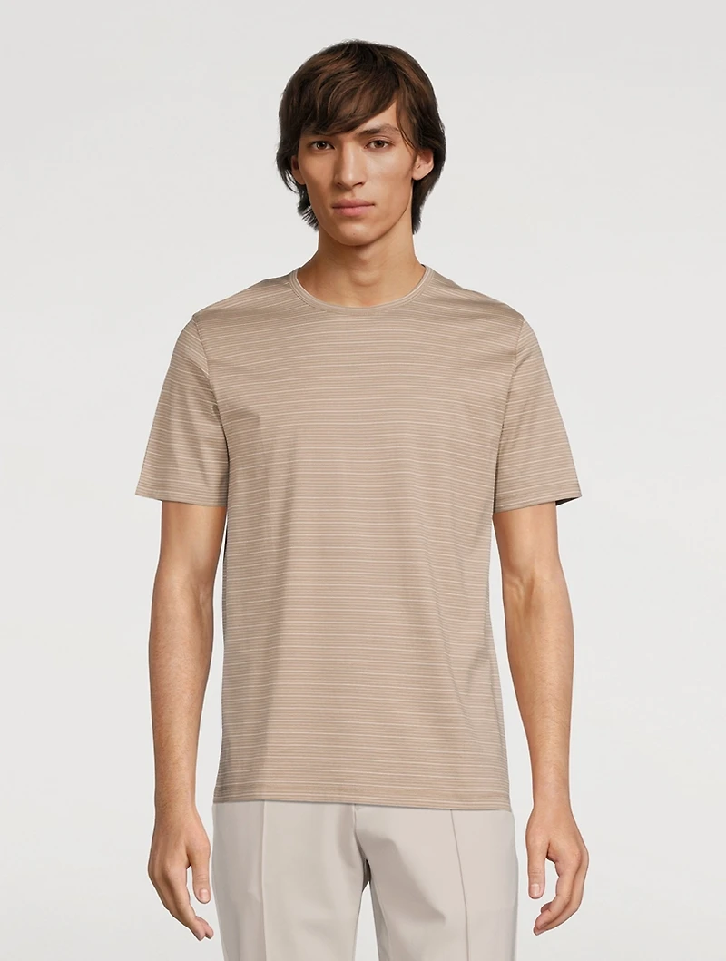 Precise Cotton Jersey T-Shirt