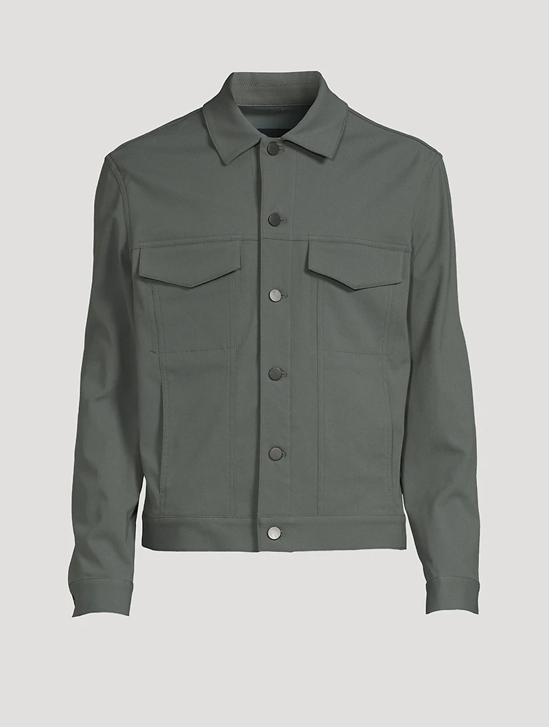 River Neoteric Twill Trucker Jacket