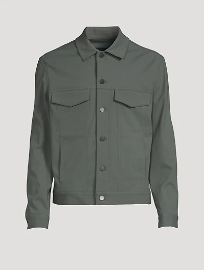 River Neoteric Twill Trucker Jacket