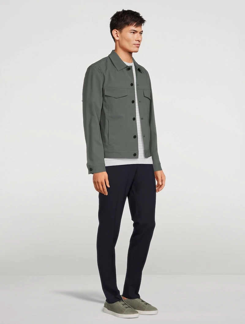 River Neoteric Twill Trucker Jacket