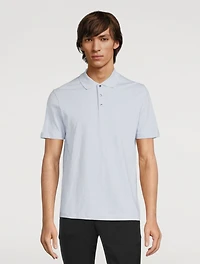 Cotton Short-Sleeve Polo