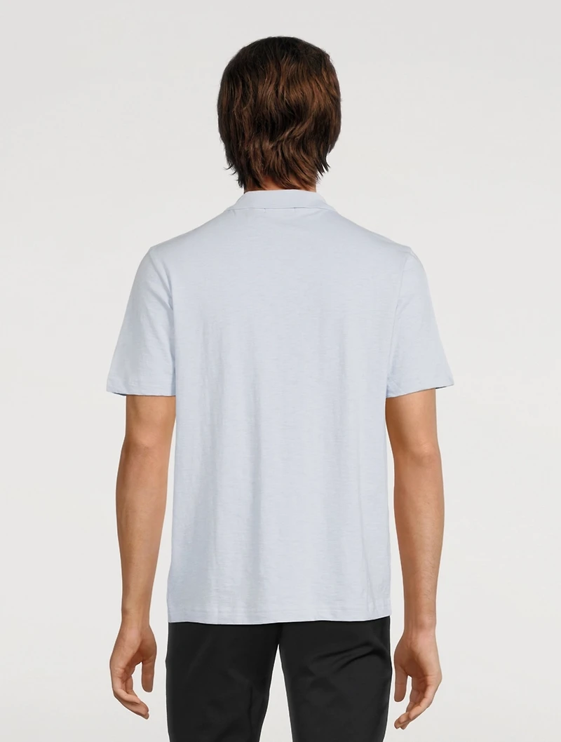 Cotton Short-Sleeve Polo