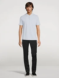 Cotton Short-Sleeve Polo