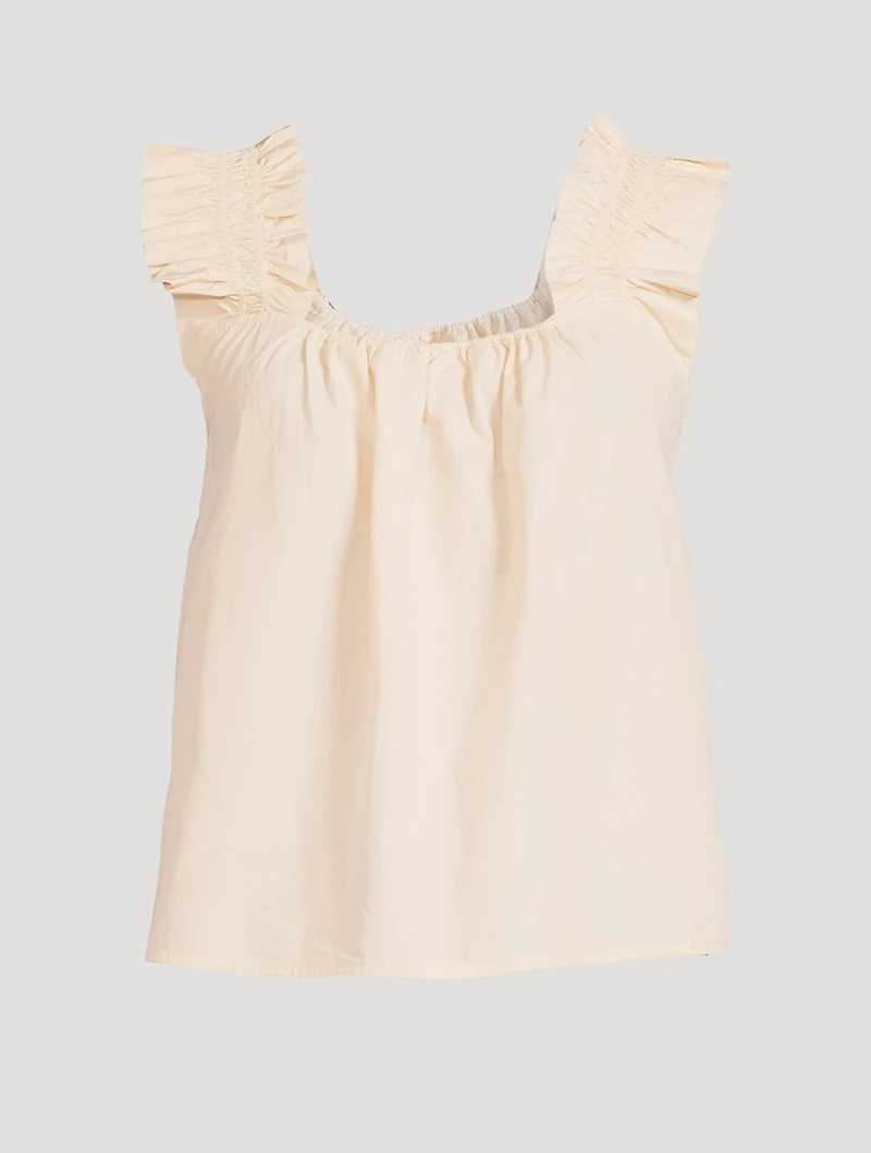 Gill Ruffled Tank Top