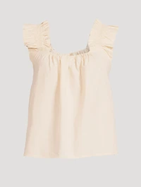 Gill Ruffled Tank Top