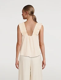 Gill Ruffled Tank Top