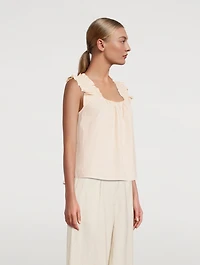 Gill Ruffled Tank Top