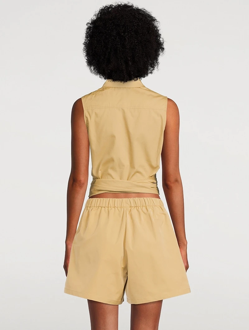 Sandra Wrap Shirt