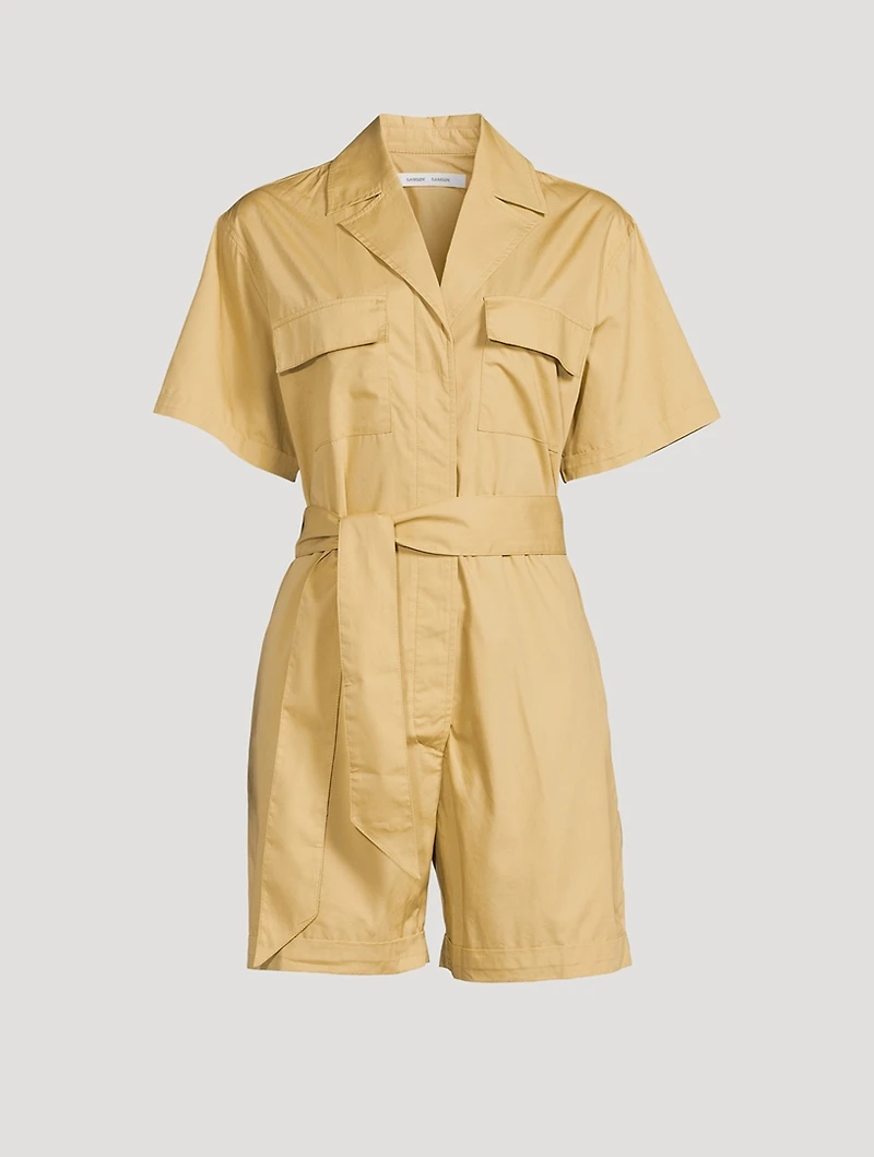 Sandra Belted Romper