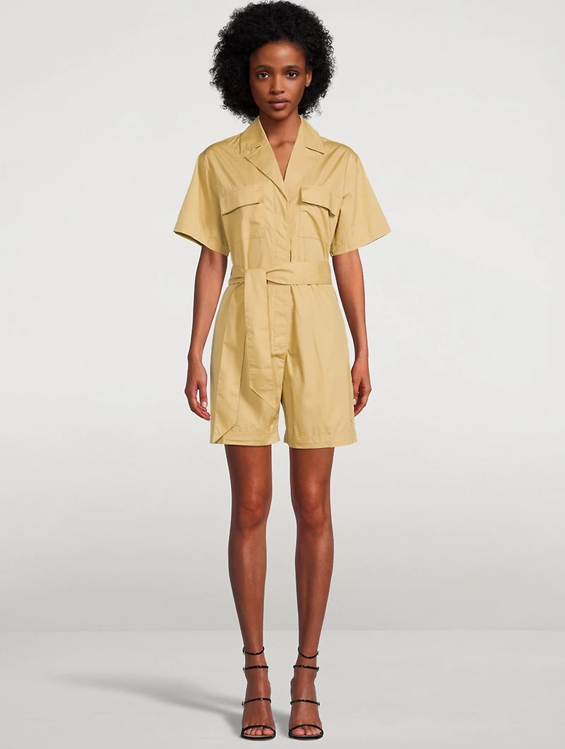 Sandra Belted Romper