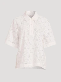 Karen Lace Polo Shirt