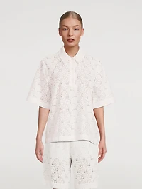 Karen Lace Polo Shirt