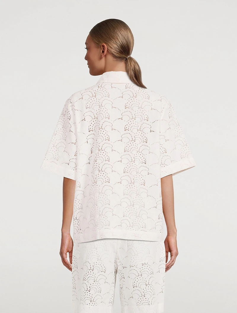 Karen Lace Polo Shirt