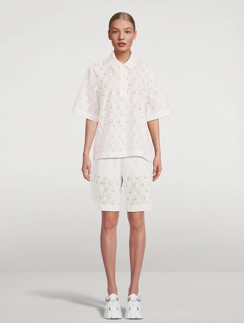 Karen Lace Polo Shirt