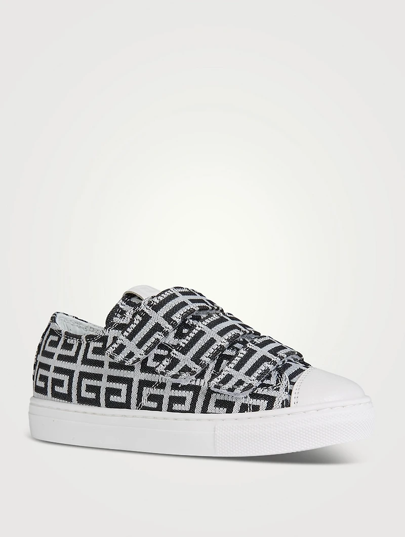 4G Jacquard Three-Strap Sneakers