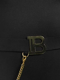 Belted One-Piece Swimsuit